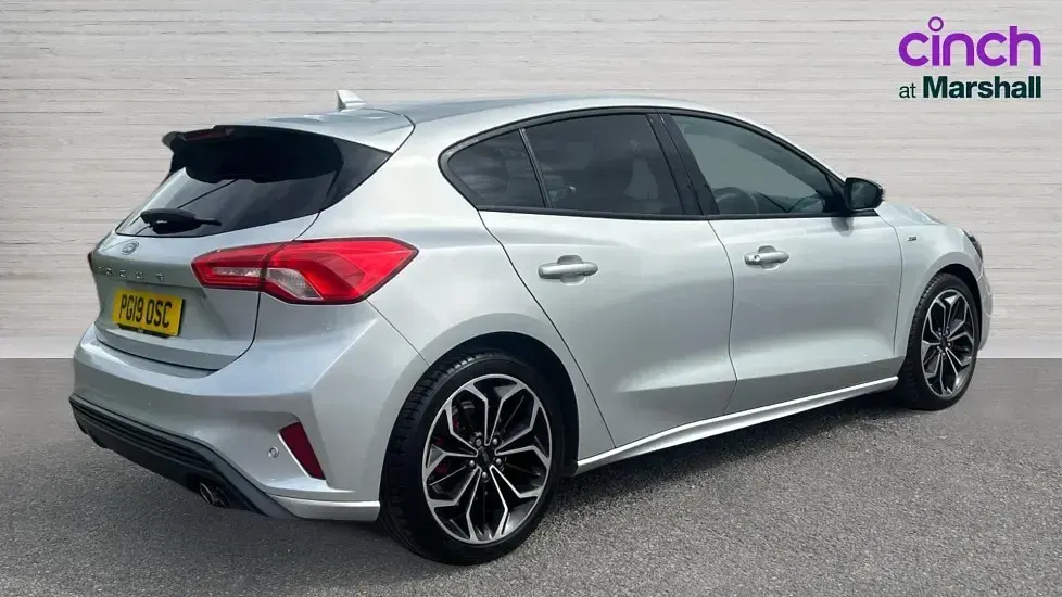 Used Ford Focus ST-Line X 125 HP (91 kW) 2019 Silver