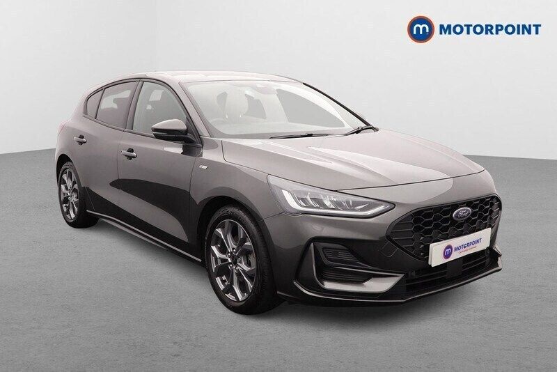 Grey Used 2023 Ford Focus ST-Line Hatchback | £16,999 (Good price) - Image 1/4