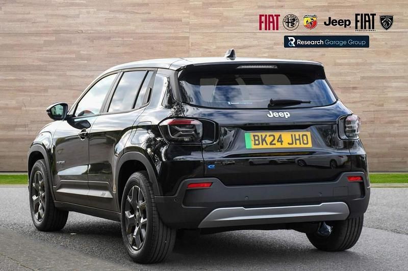 Black Used 2024 Jeep Avenger EV Altitude SUV | £21,196 (A bit pricey) - Image 1/3