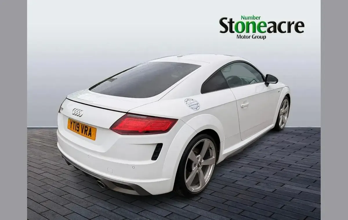 Used Audi TT S-Line 197 HP (144 kW) 2019 White Coupe