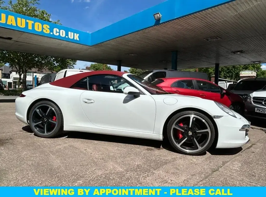 Used Porsche 911S 2013 White Cabriolet