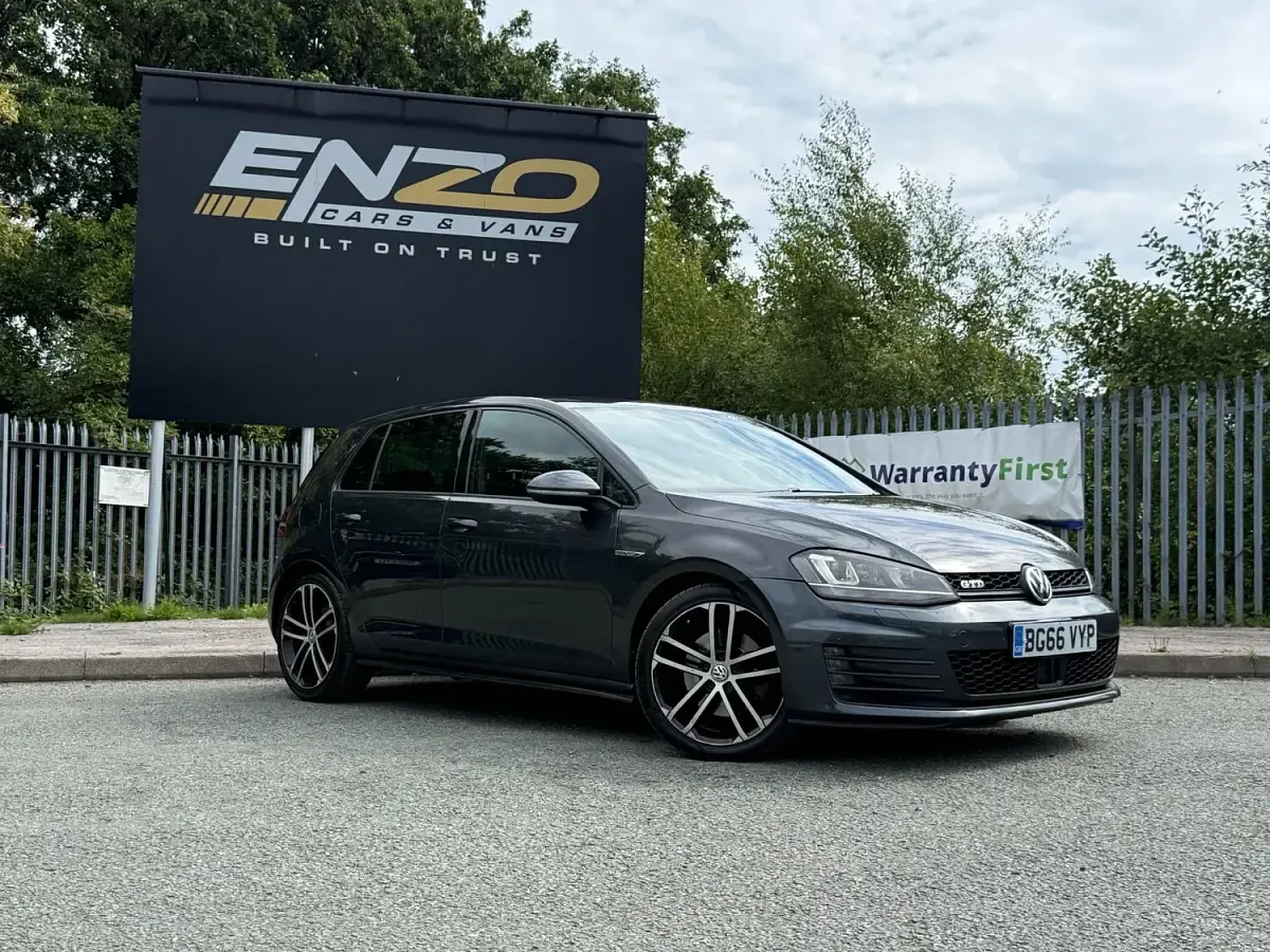 Used VW Golf VII GTD 184 HP (135 kW) 2016 Grey Hatchback