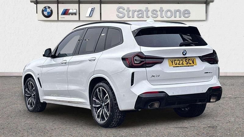 Used BMW X3 M Sport 187 HP (137 kW) 2022 White SUV
