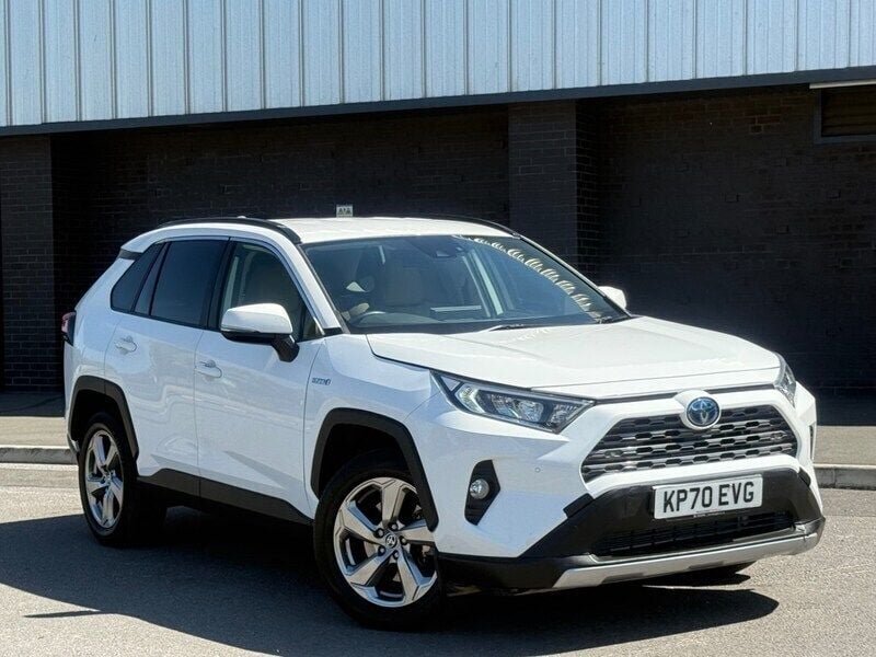 White Used 2020 Toyota RAV4 Hybrid Design SUV | £15,690 (Super price) - Image 1/4