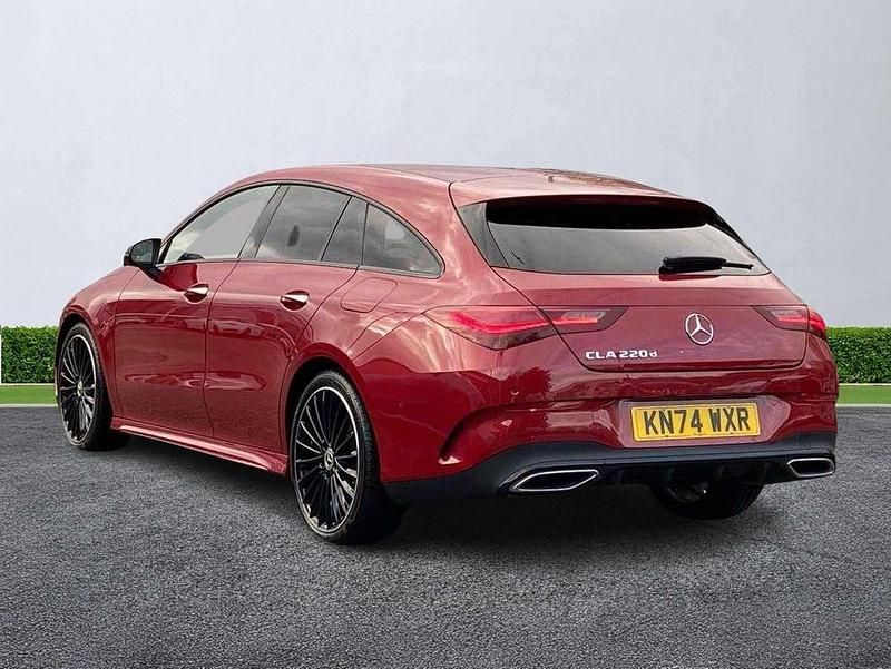 Used Mercedes CLA220 AMG Line Premium Plus 2024 Red Sedan