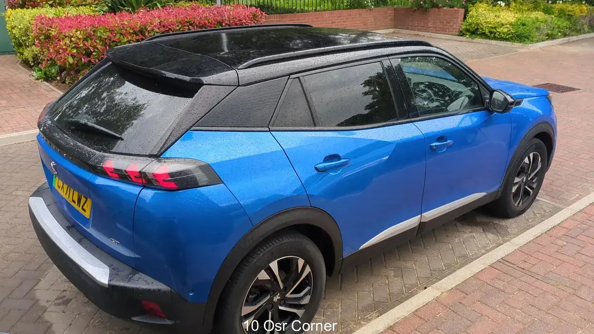 Used Peugeot 2008 GTi 100 kW (136 HP) 2021 Blue SUV