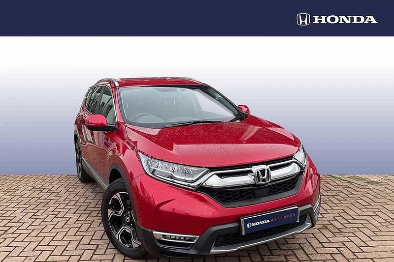 Used Honda CR-V Hybrid 184 HP (135 kW) 2020 Red SUV