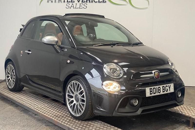 Used Abarth 595 Turismo 165 HP (121 kW) 2018 Black Cabriolet