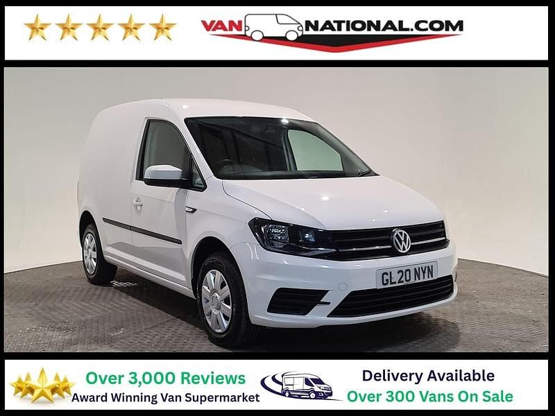 Used VW Caddy Trendline 102 HP (75 kW) 2020 White MPV