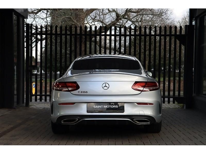 Used Mercedes C200 AMG Line Premium 2020 Silver Coupe