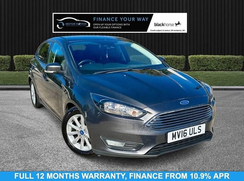 Grey Used 2016 Ford Focus Titanium Hatchback | £6,095 (Fair price) - Image 1/3
