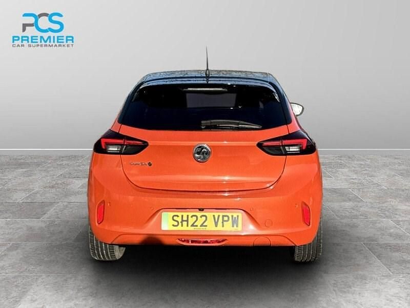 Used Vauxhall Corsa-e Elite 100 kW (136 HP) 2022 Orange Hatchback