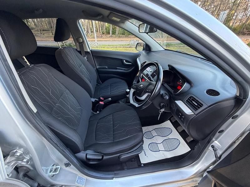 Used Kia Picanto 85 HP (62 kW) 2015 Silver Hatchback