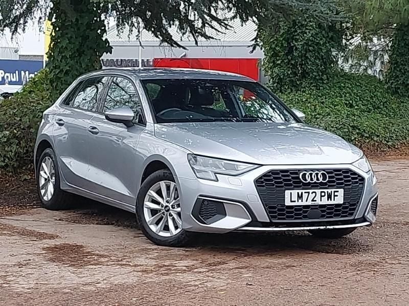 Silver Used 2022 Audi A3 Hatchback | £17,998 (Good price) - Image 1/4