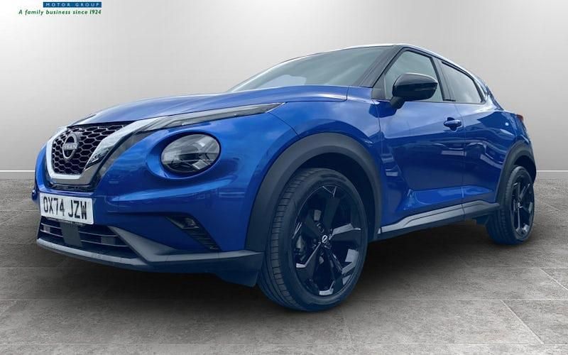 Used Nissan Juke Tekna 114 HP (83 kW) 2025 Magnetic blue SUV