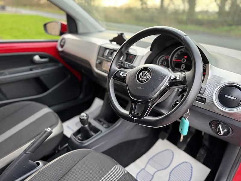 Used VW up! high up! 75 HP (55 kW) 2018 Red Hatchback