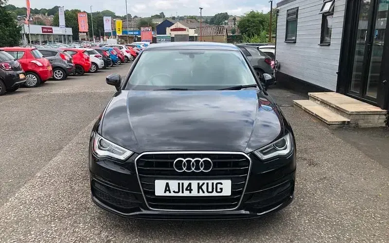 Used Audi A3 Sportback S-Line 110 HP (80 kW) 2014 Black Hatchback