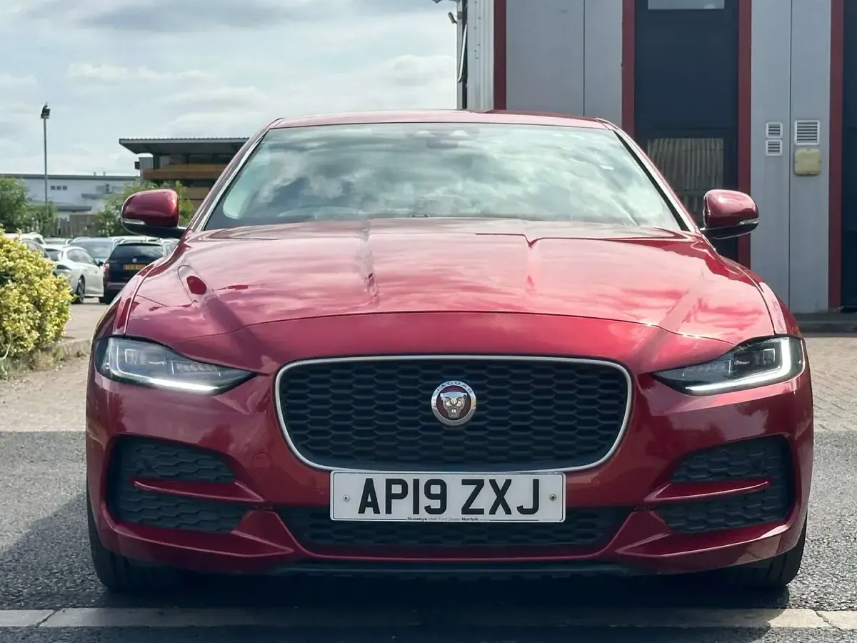Used Jaguar XE S 180 HP (132 kW) 2019 Red Sedan
