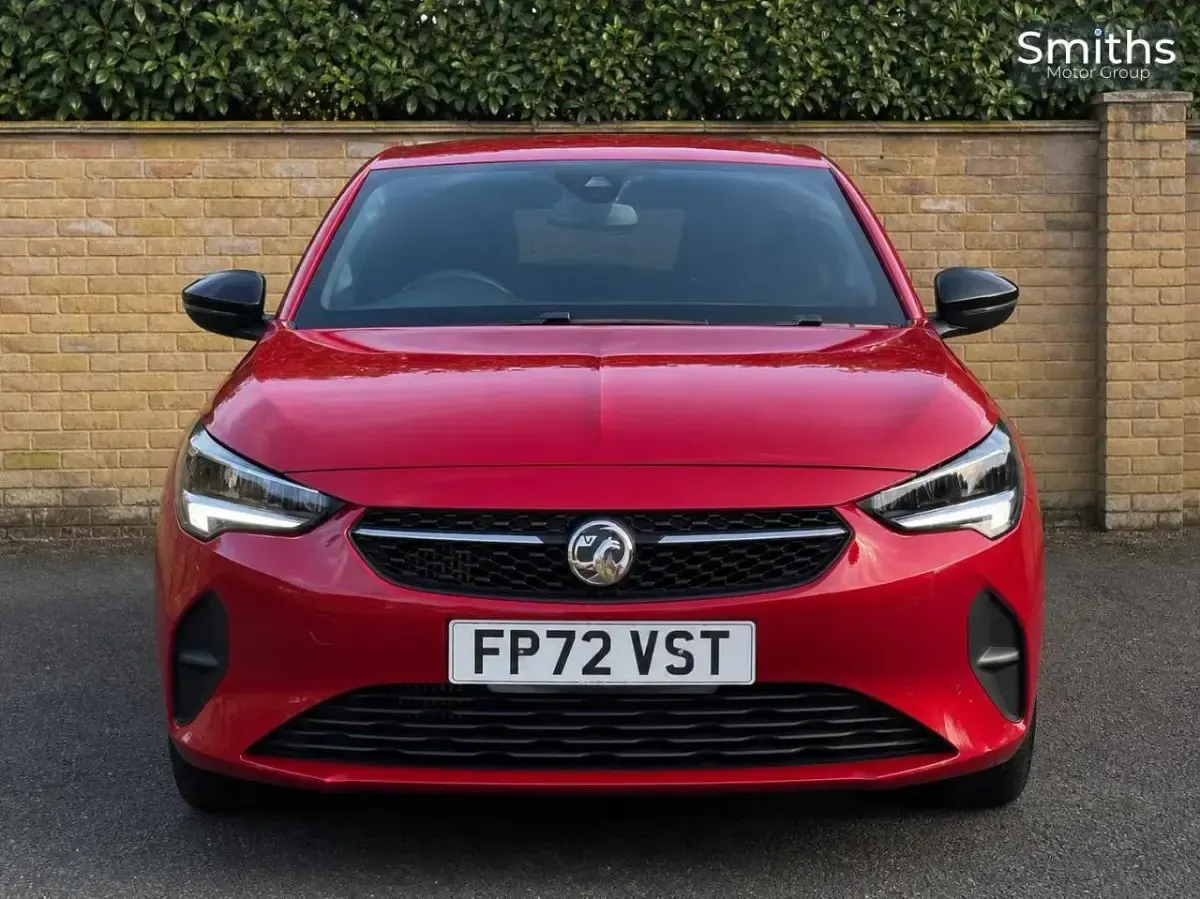 Used Vauxhall Corsa Design Edition 99 HP (72 kW) 2023 Red Hatchback