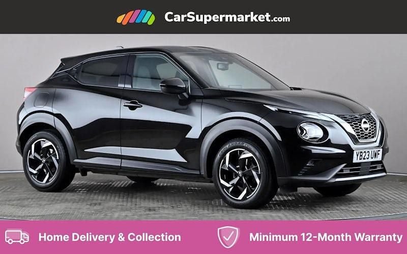 Black Used 2023 Nissan Juke N-Connecta SUV | £12,897 (Fair price) - Image 1/4