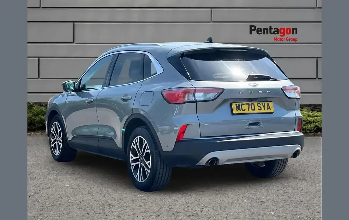 Used Ford Kuga Titanium 120 HP (88 kW) 2020 Silver SUV
