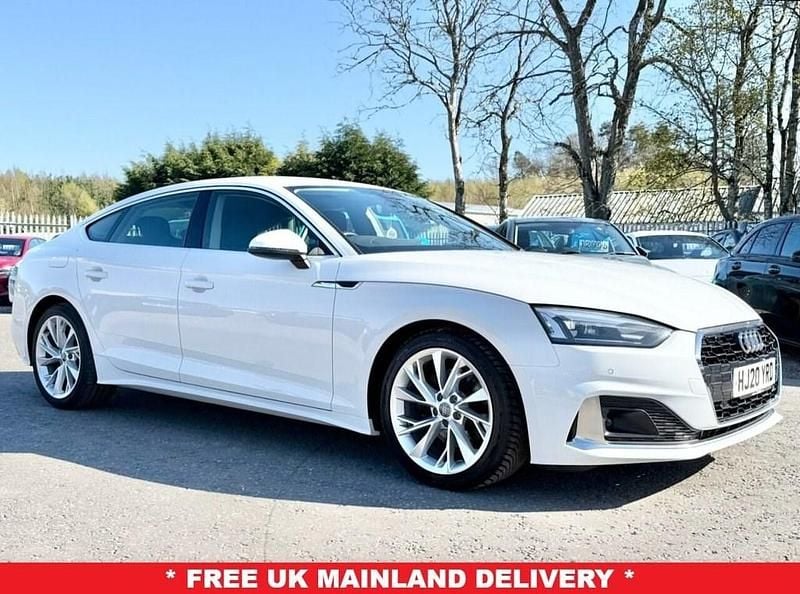Used Audi A5 Sportback Sport 163 HP (119 kW) 2020 White Hatchback