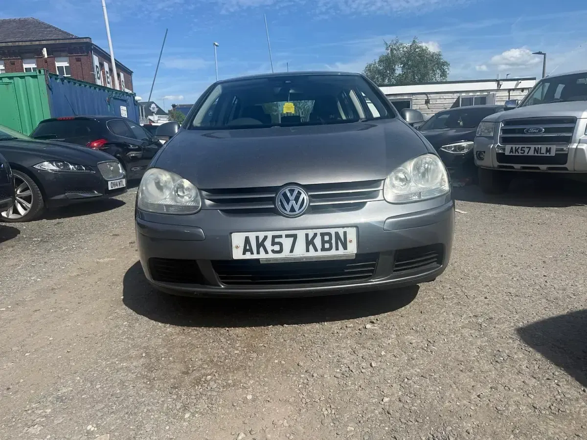 Used VW Golf V Match 105 HP (77 kW) 2007 Grey Hatchback