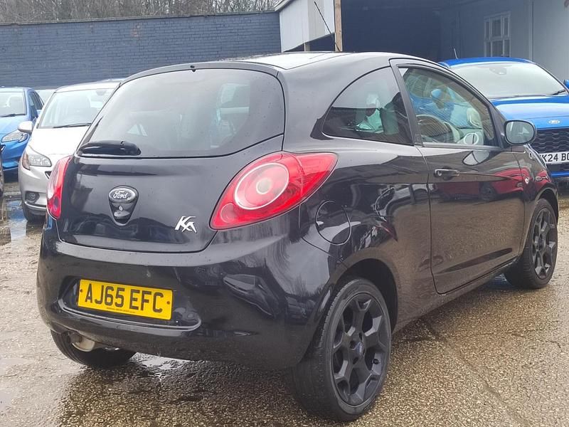 Used Ford Ka Zetec 68 HP (50 kW) 2016 Black Hatchback