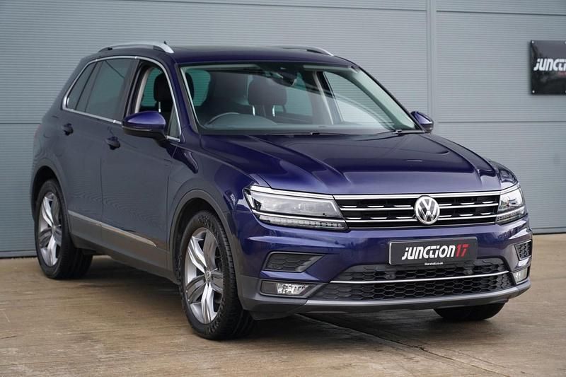 Used VW Tiguan SEL 2019 Blue SUV