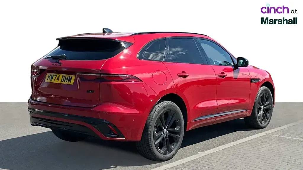 Used Jaguar F-Pace R-Dynamic 204 HP (150 kW) 2024 Firenze red SUV