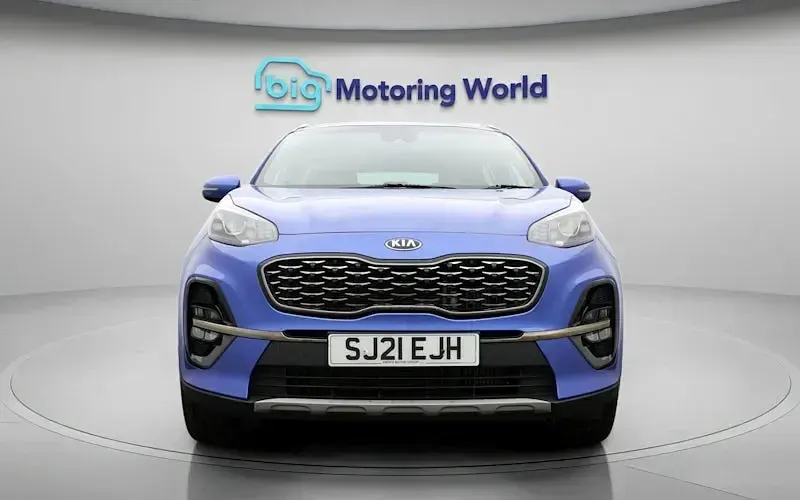 Used Kia Sportage GT-Line 136 HP (100 kW) 2021 Blue SUV