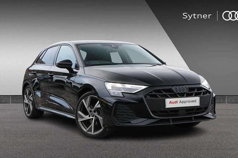 Black Used 2025 Audi A3 Black Edition Hatchback | £31,000 (Expensive) - Image 1/4