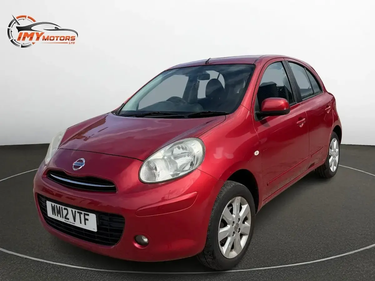 Used Nissan Micra Acenta 80 HP (58 kW) 2012 Red Hatchback