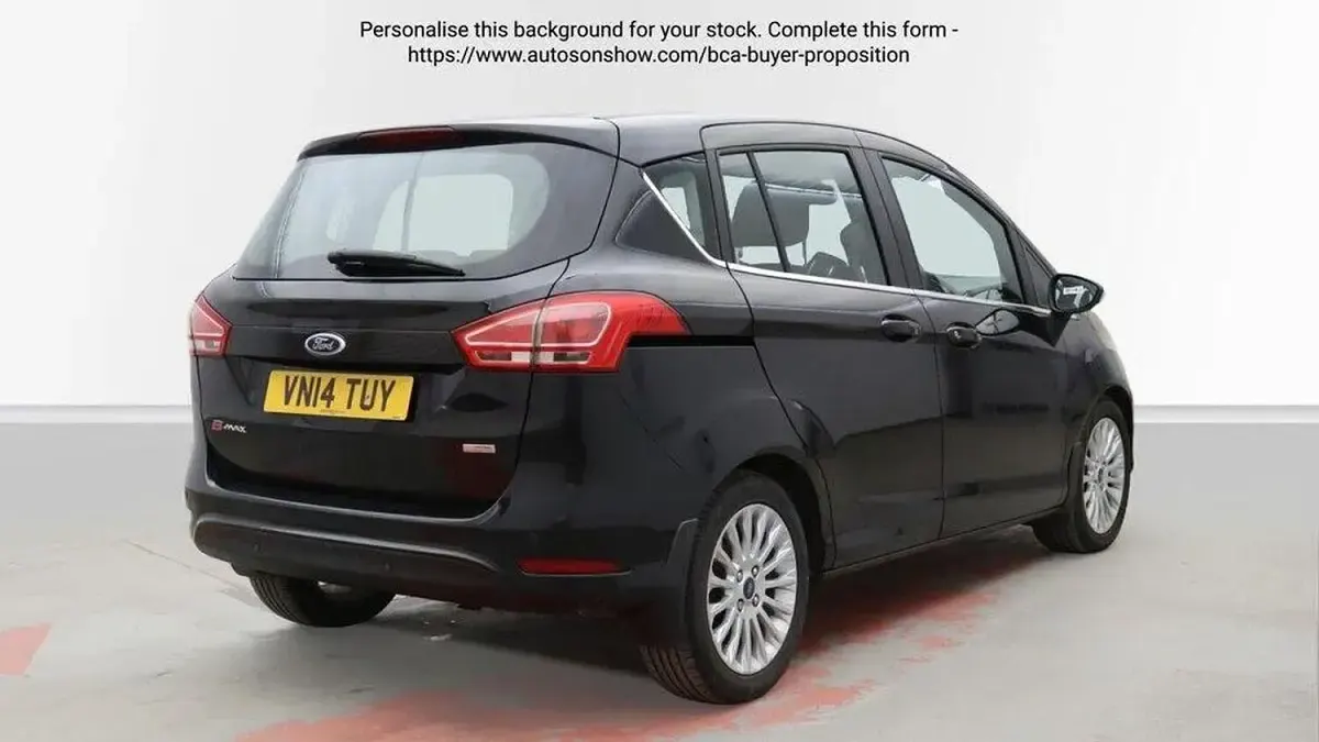 Used Ford B-MAX Titanium 120 HP (88 kW) 2014 Black MPV
