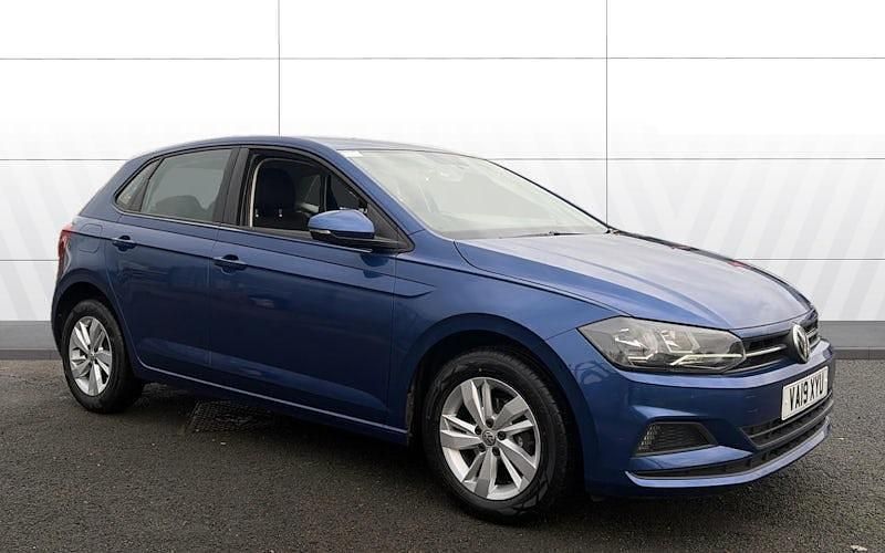 Blue Used 2019 VW Polo SE Hatchback | £10,267 (Fair price) - Image 1/4