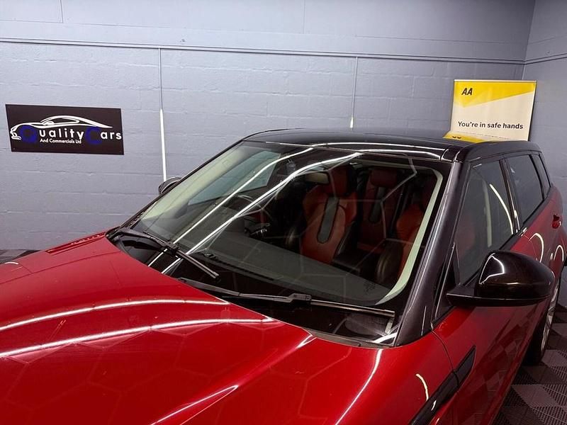 Used Land Rover Range Rover evoque Dynamic 240 HP (176 kW) 2014 Red SUV