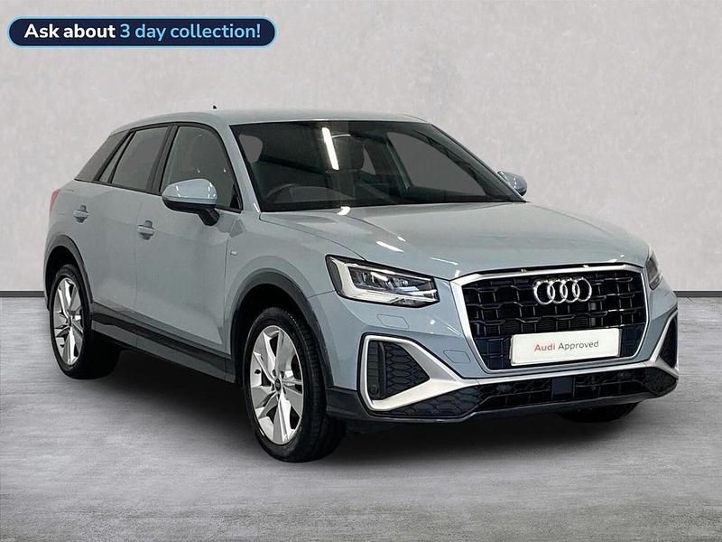 Grey Used 2022 Audi Q2 S-Line SUV | £19,528 (Fair price) - Image 1/4