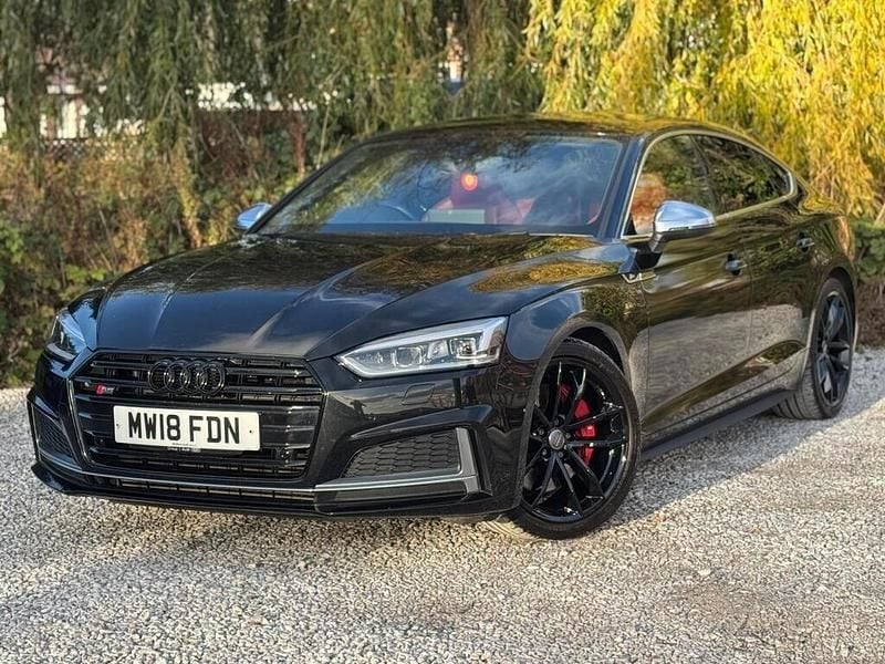 Used Audi S5 Sportback Advanced 354 HP (260 kW) 2018 Black Hatchback