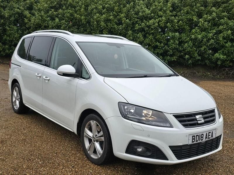 Used Seat Alhambra Ecomotive 150 HP (110 kW) 2018 White MPV