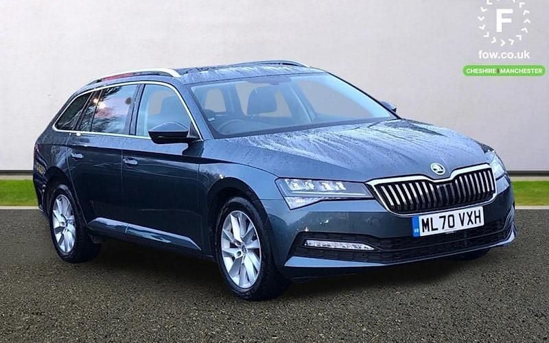 Used 2022 Skoda Superb SE Estate | £18,399 (Fair price) - Image 1/4