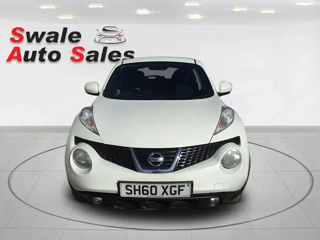 Used Nissan Juke Acenta Premium 2010 White SUV