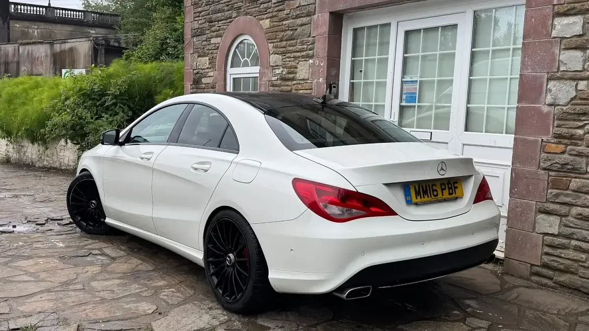 Used Mercedes CLA200 2016 White Sedan
