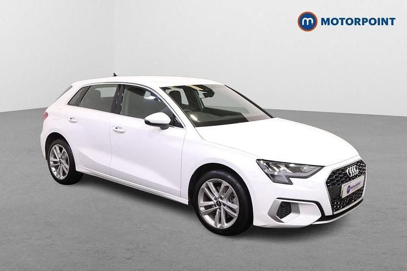White Used 2024 Audi A3 e-tron Sport Hatchback | £21,699 (Super price) - Image 1/4