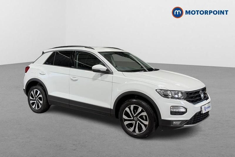 White Used 2021 VW T-Roc Active SUV | £18,949 (Fair price) - Image 1/4