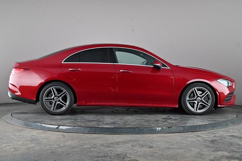 Used Mercedes CLA200 AMG Line Premium Plus 163 HP (119 kW) 2022 Red Coupe