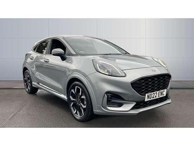 Silver Used 2022 Ford Puma Gen-E ST-Line X SUV | £16,196 (Fair price) - Image 1/4