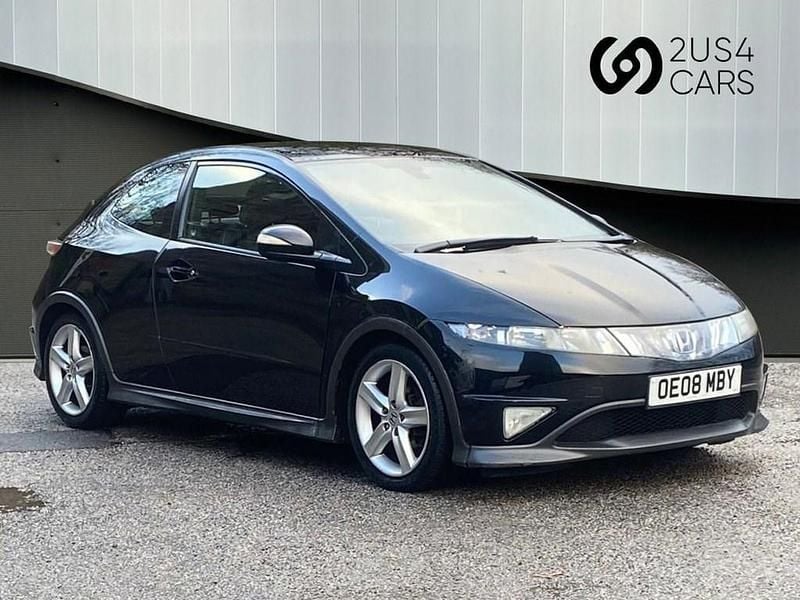 Black Used 2008 Honda Civic Type S Hatchback | £2,490 (Good price) - Image 1/3