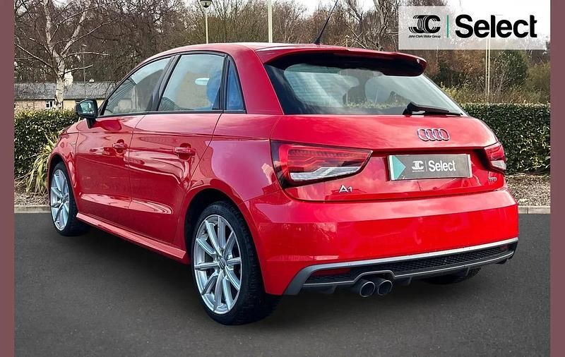 Used Audi A1 S-Line 147 HP (108 kW) 2016 Red Hatchback