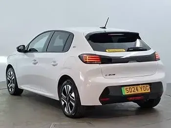 Used Peugeot e-208 Style 100 kW (136 HP) 2024 White Hatchback