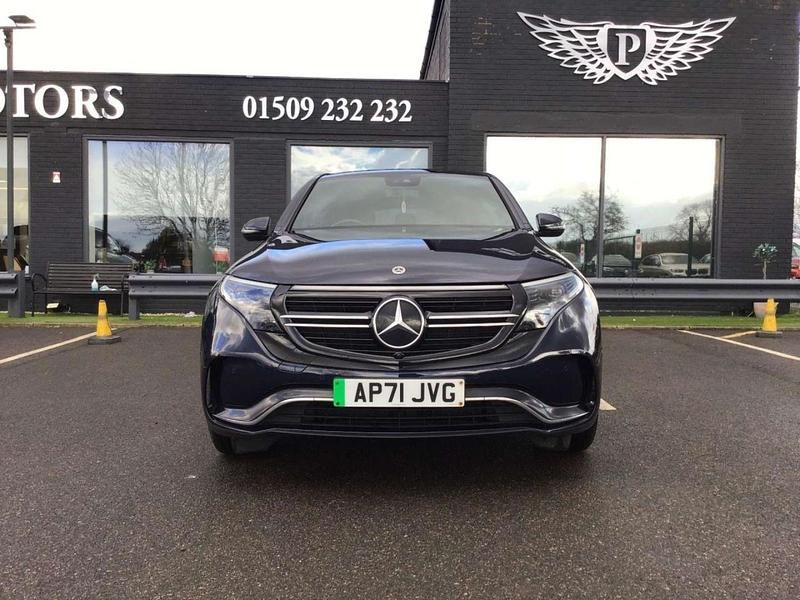 Used Mercedes EQC400 AMG line 300 kW (408 HP) 2022 Blue SUV